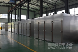 热烈祝贺上海华谊新材料有限公司与耐美特集团上海分公司成功签约6台化工行业催化剂水份烘干不锈钢蒸汽热风循环烘箱358万元！