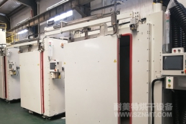 热烈祝贺松下与耐美特集团上海分公司成功签约5台电动汽车控制器胶固化自动门硬化炉和冷却炉53万！