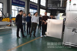 湖南省常德市人大领导莅临湖南耐美特智能装备有限公司考察指导工作