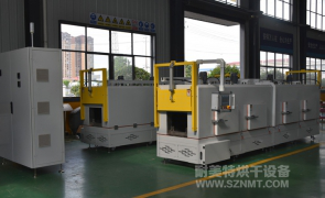 NMT-ZN-662 新能源汽车电机产品涂胶后胶水固化热套冷却通道加热隧道炉(安徽航大)