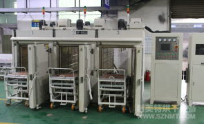 NMT-QC-9617汽车减震器三内胆推车型工业烤箱（京西重工）